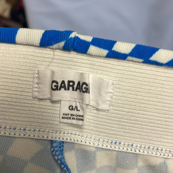 Blue and white GARAGE festival pants! Only worn once! - Picture 3 of 3